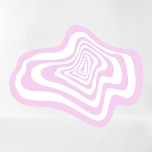 Thumbnail: Trippy Stretch Area Rug