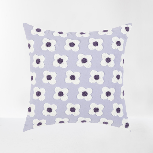 Thumbnail: Daisy Patterned Stitch Shagg Pillow Cases
