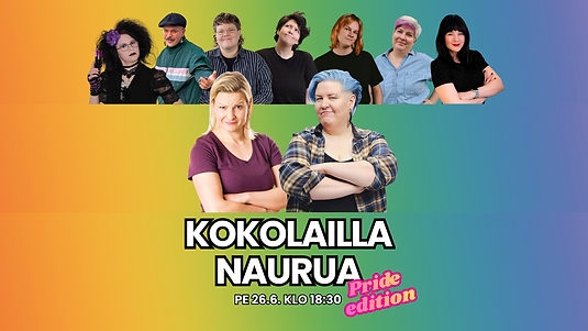 Kokolailla Naurua: Pride edition