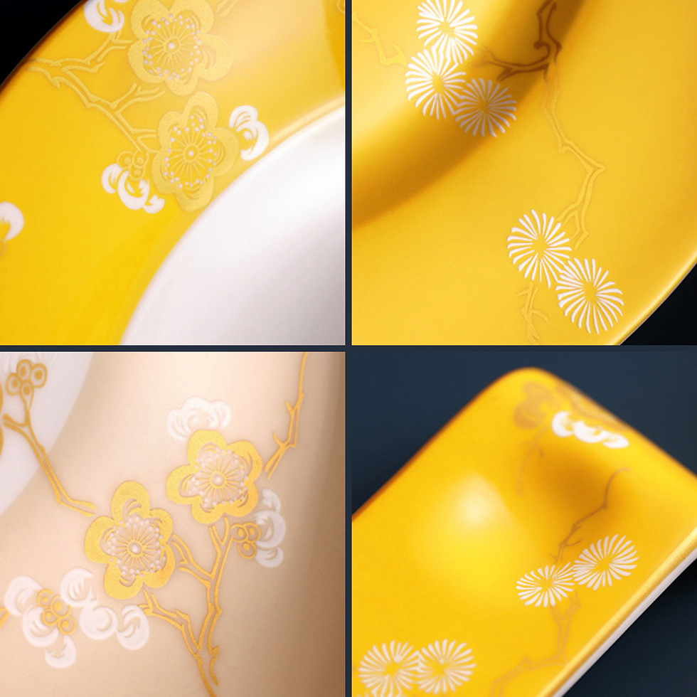 Thumbnail: “Pine Bamboo and Plum Blossom”Tableware Set