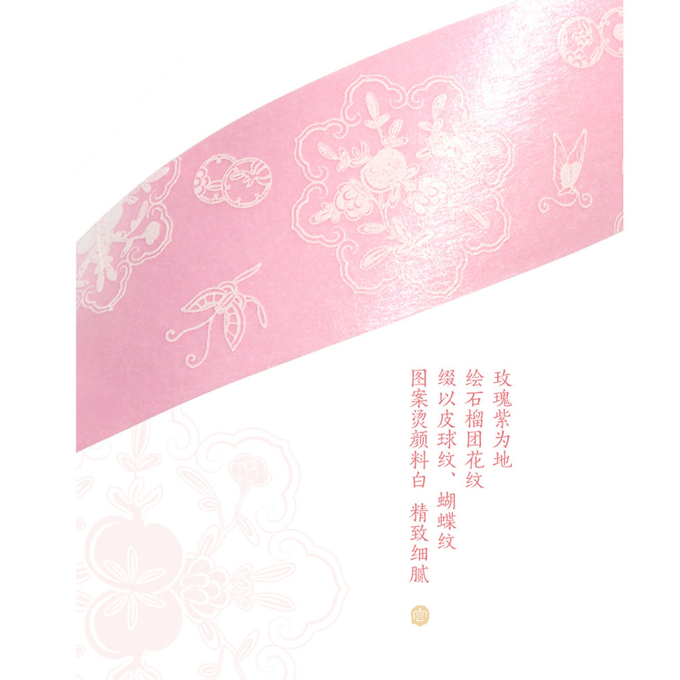 Thumbnail: Pomegranate Flowers Decorative Tape