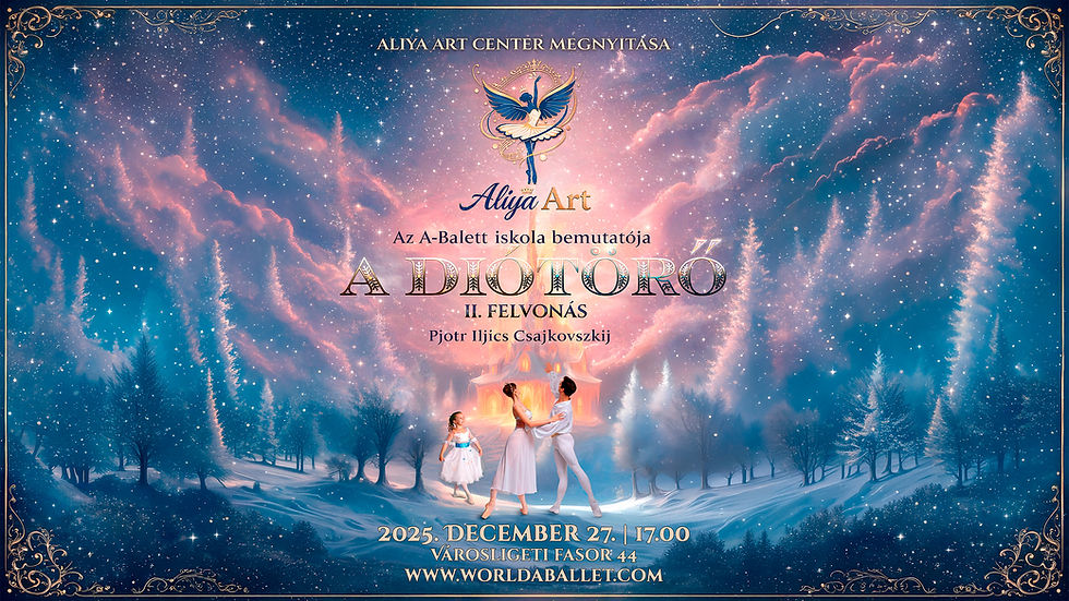 Az Aliya Art Center megnyitása Az A-Balett iskola bemutatójával