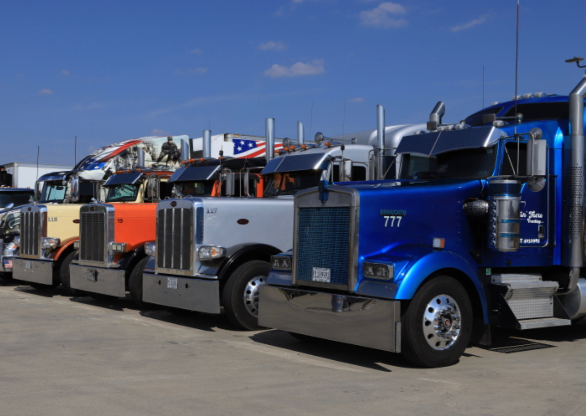 Large Trucking fleet