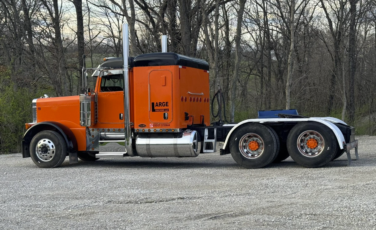 Large Orange Truck