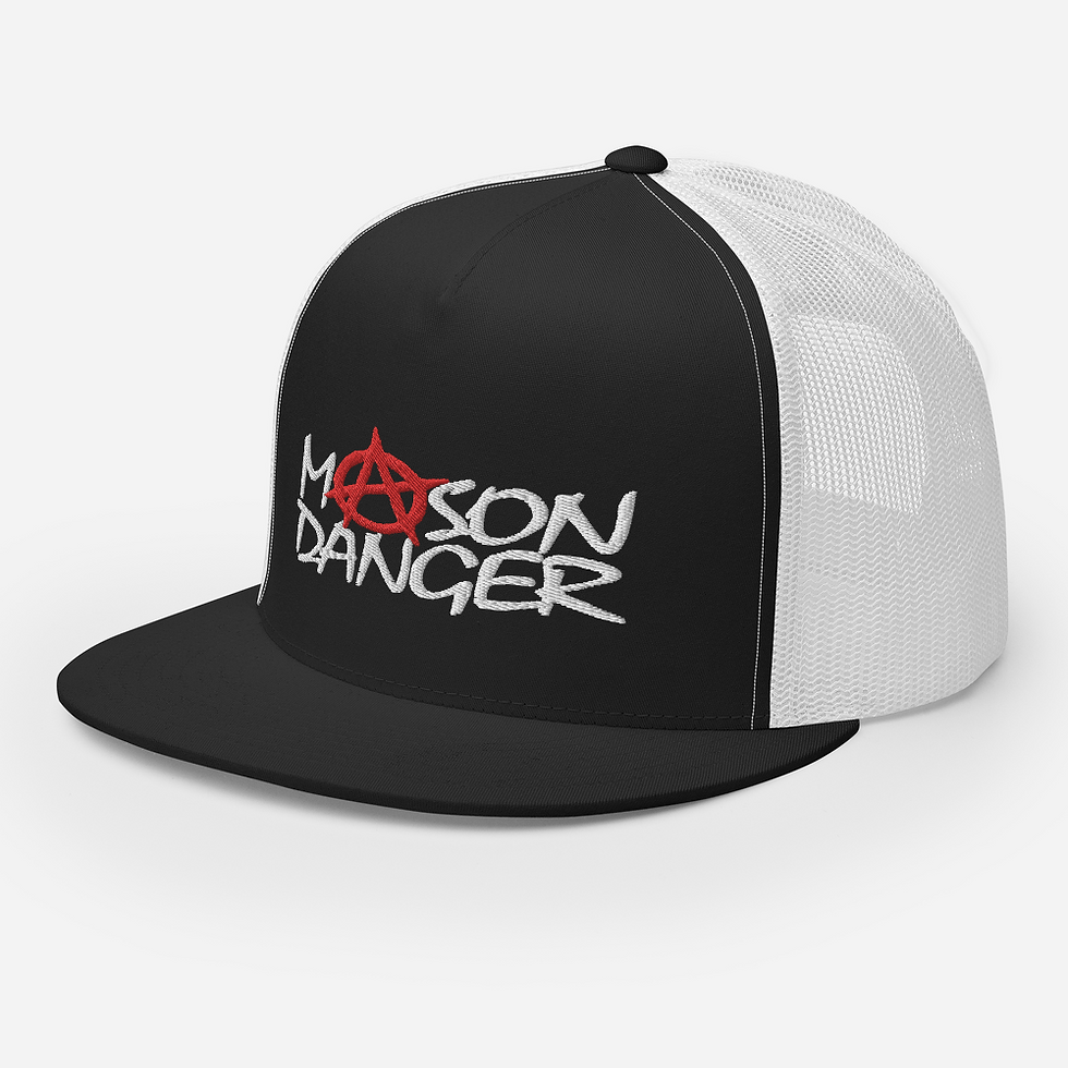 Thumbnail: Punk Aint Dead vol 1 Blk/Wht Mesh Trucker