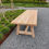 Thumbnail: Robuuste Douglas tafel | tuintafel | op maat