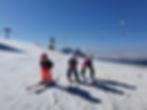 Sortie à ski des enfants à Charmey