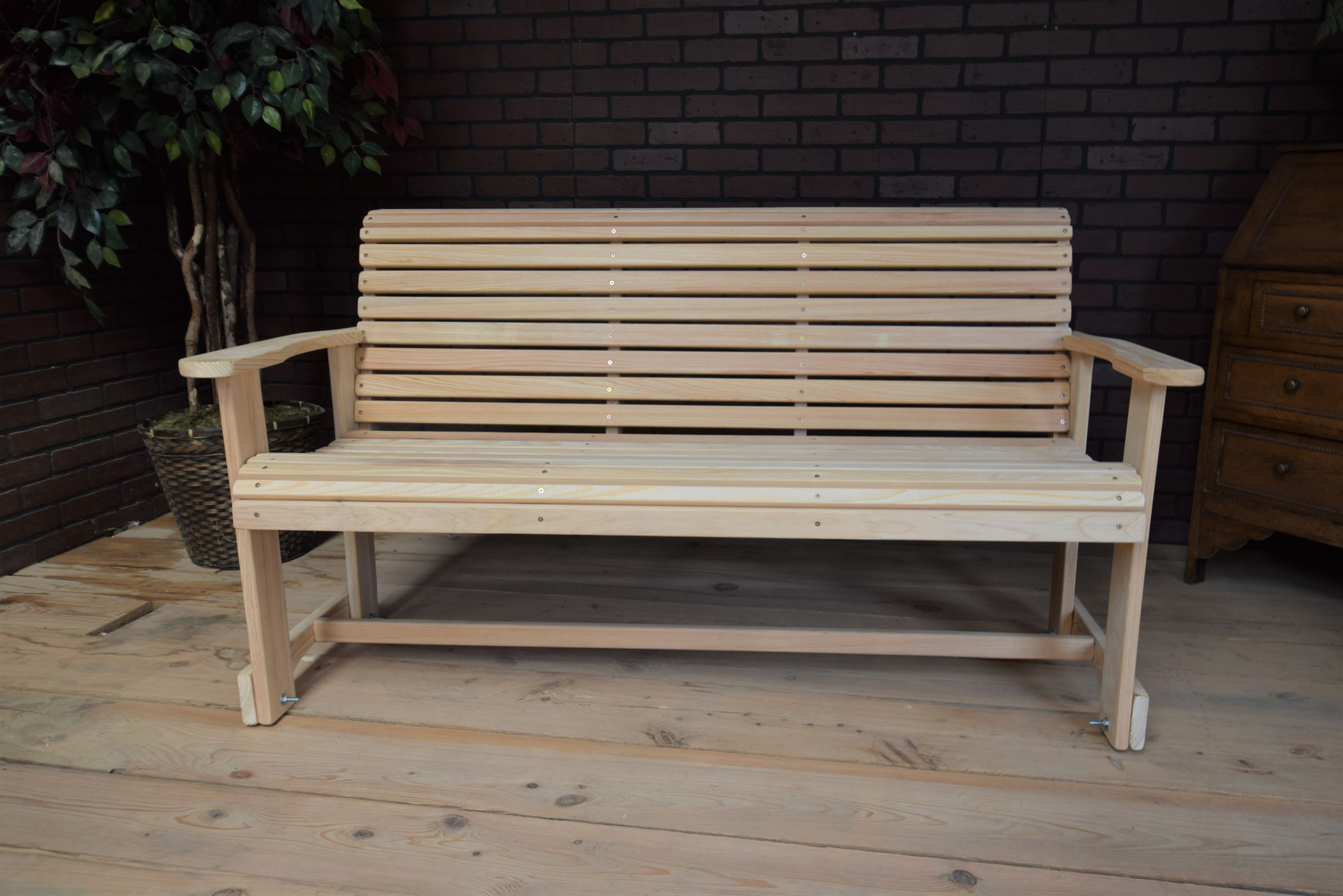 Cypress Roll Bench