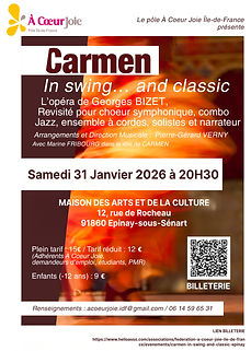 Carmen in swing... and classic