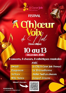 FESTIVAL A C(H)OEUR VOIX DE NOEL