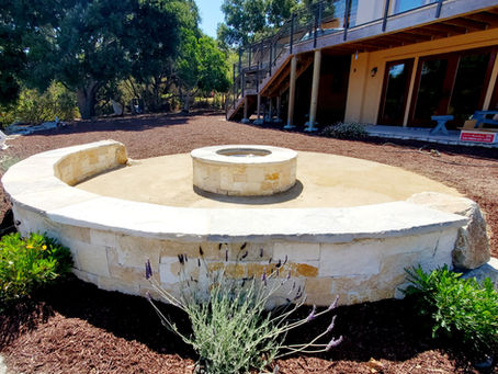 Recent landscape project in Carmel Valley