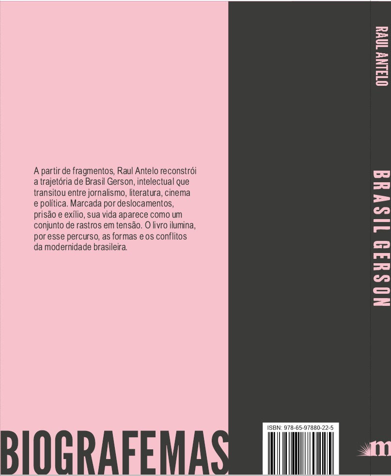 Livro: Brasil Gerson, de Raul Antelo