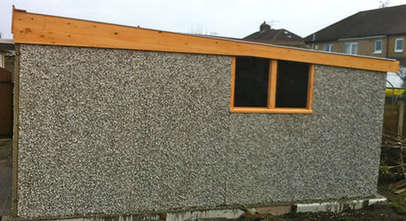 PENT GARAGE SIDE ELEVATION