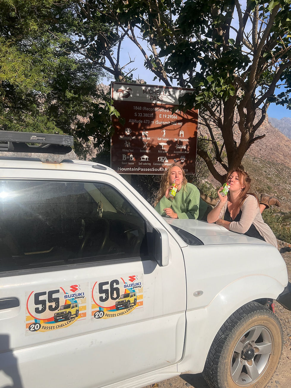 Mitchells pass road trip