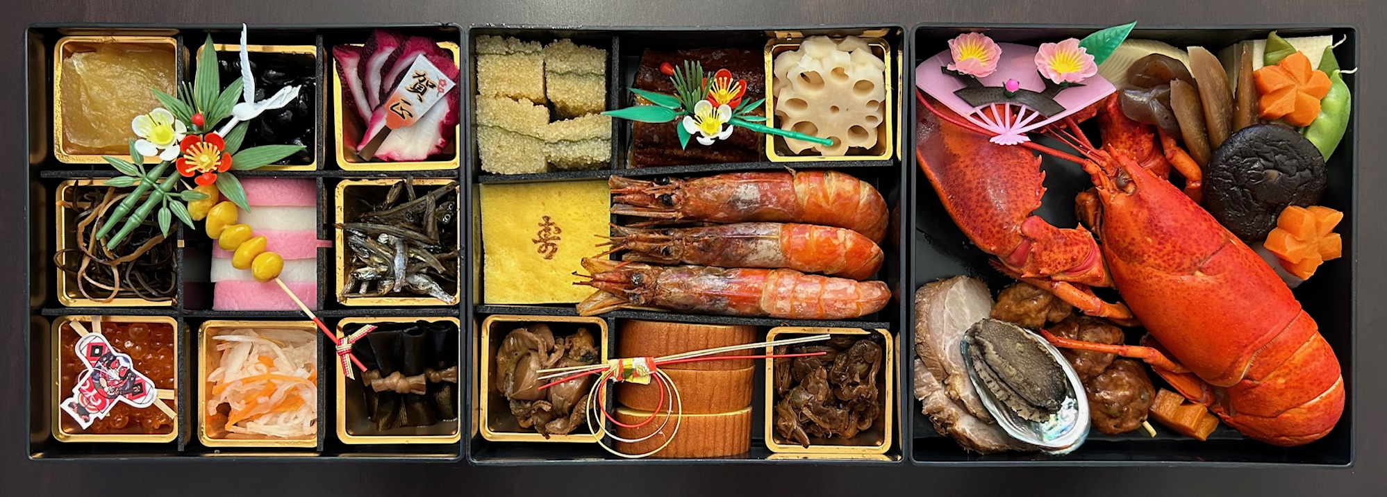 Arranged Food and Objects