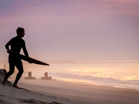 Skimboarding in Cape May