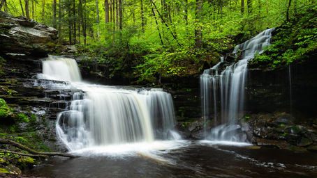 Ricketts Glen Waterfall