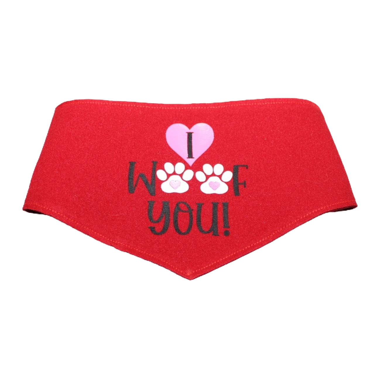 Personalized Pawlentine's Bandana