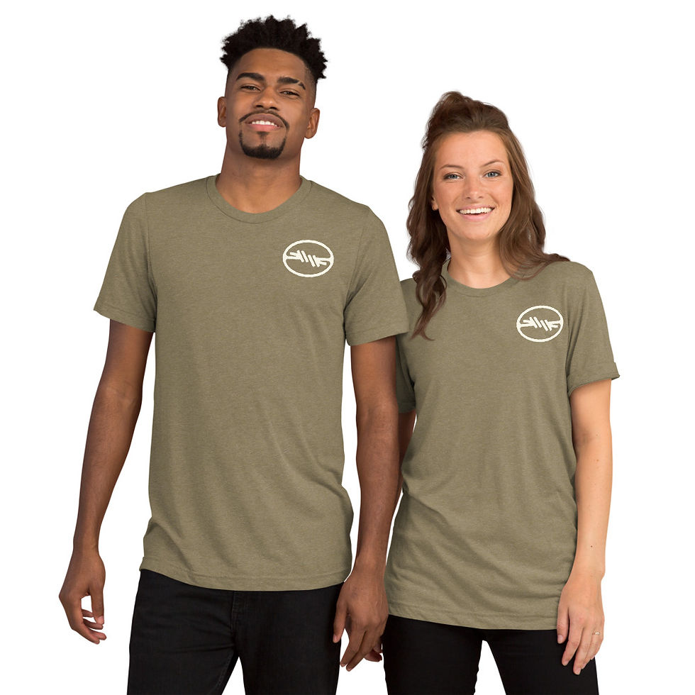 Thumbnail: 3413 Unisex Triblend Short Sleeve T-Shirt