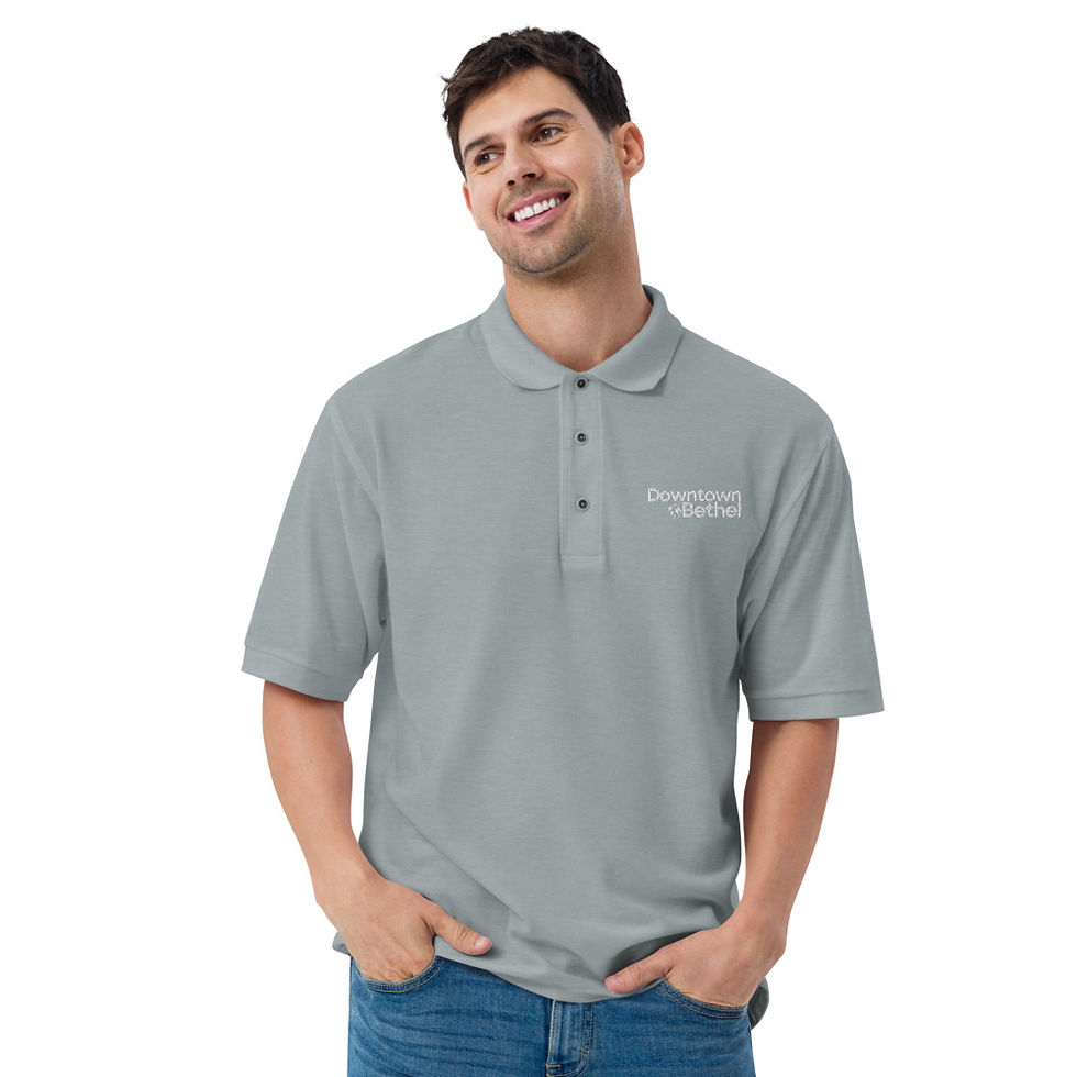 Thumbnail: Men's Premium Polo Shirt, DB Logo
