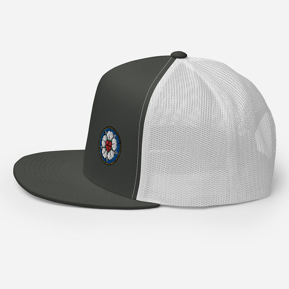 Thumbnail: Five Panel Trucker Cap - Luther's Seal