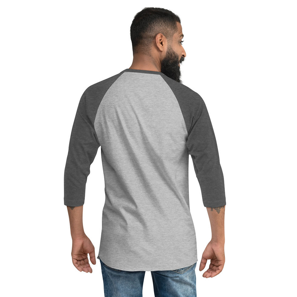 Thumbnail: 245 Unisex Fine Jersey Raglan Tee