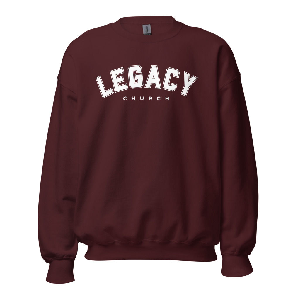 College Unisex Heavy Blend Crewneck Sweatshirt