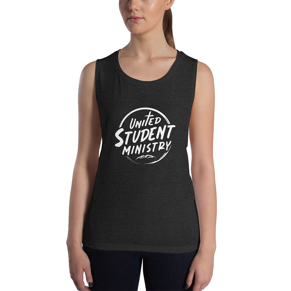 Thumbnail: 8803 Women's Flowy Muscle Tank
