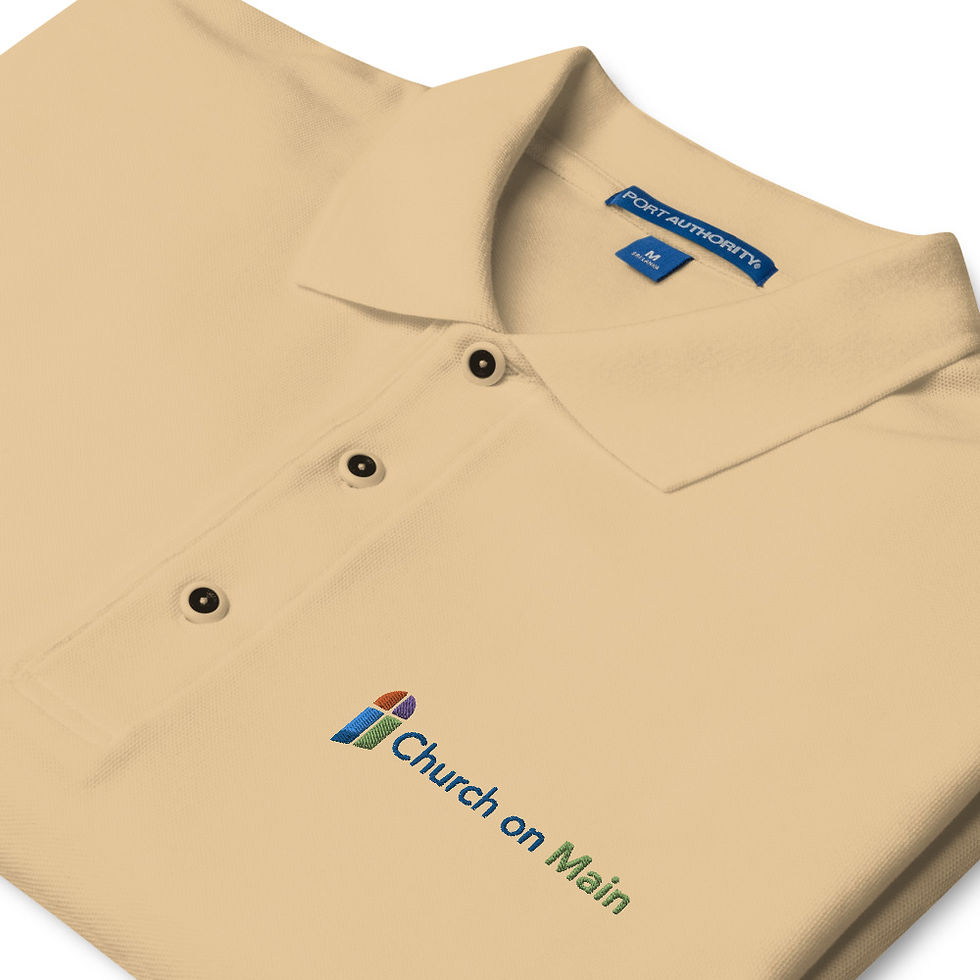 Thumbnail: Premium Polo Shirt Full Color Logo