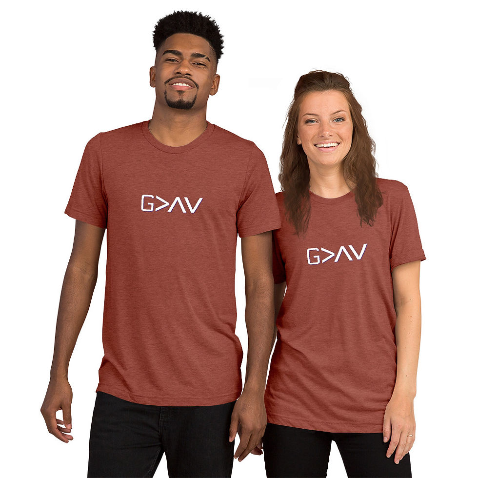 Thumbnail: 3413 Unisex Triblend Short Sleeve T-Shirt