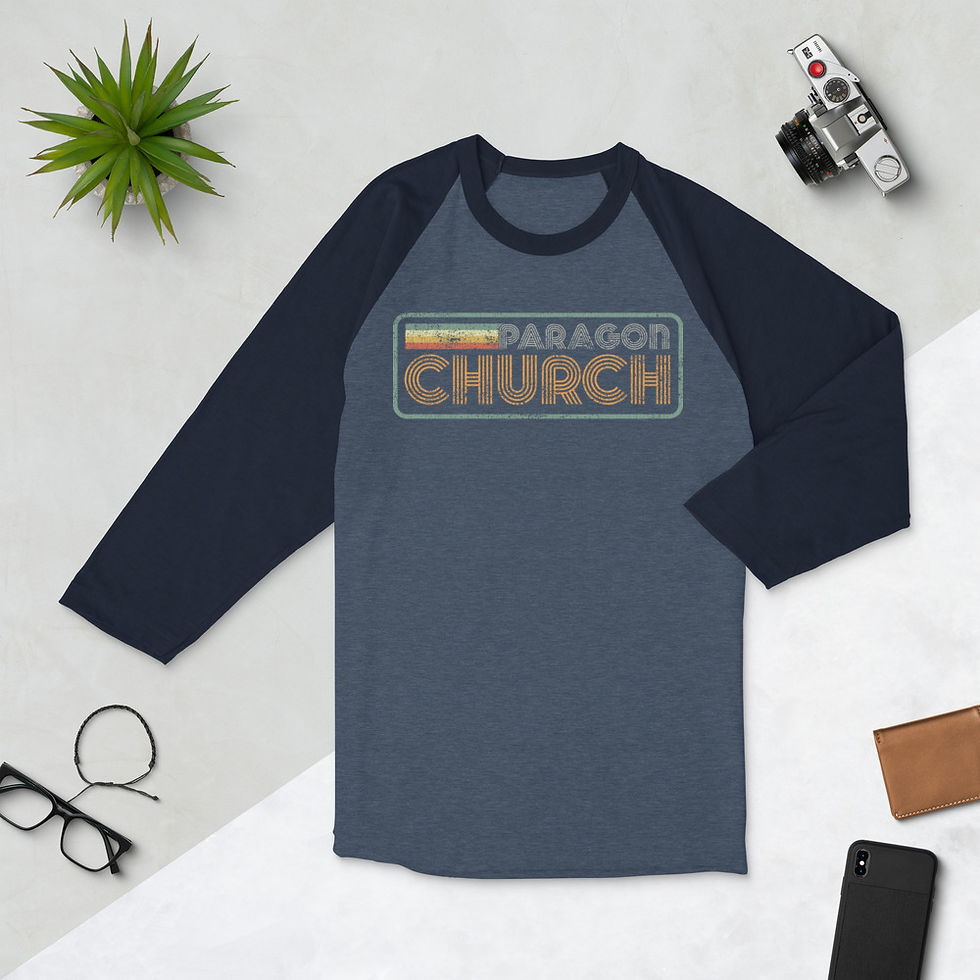 Thumbnail: 245 Unisex Fine Jersey Raglan Tee