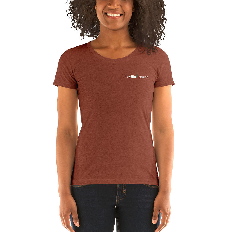 Thumbnail: 8413 Women's Triblend Short Sleeve T-Shirt