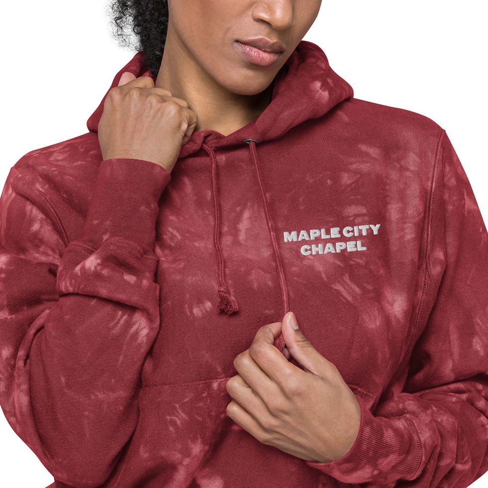 Thumbnail: Maple City Chapel Tie-Dye Sweatshirt