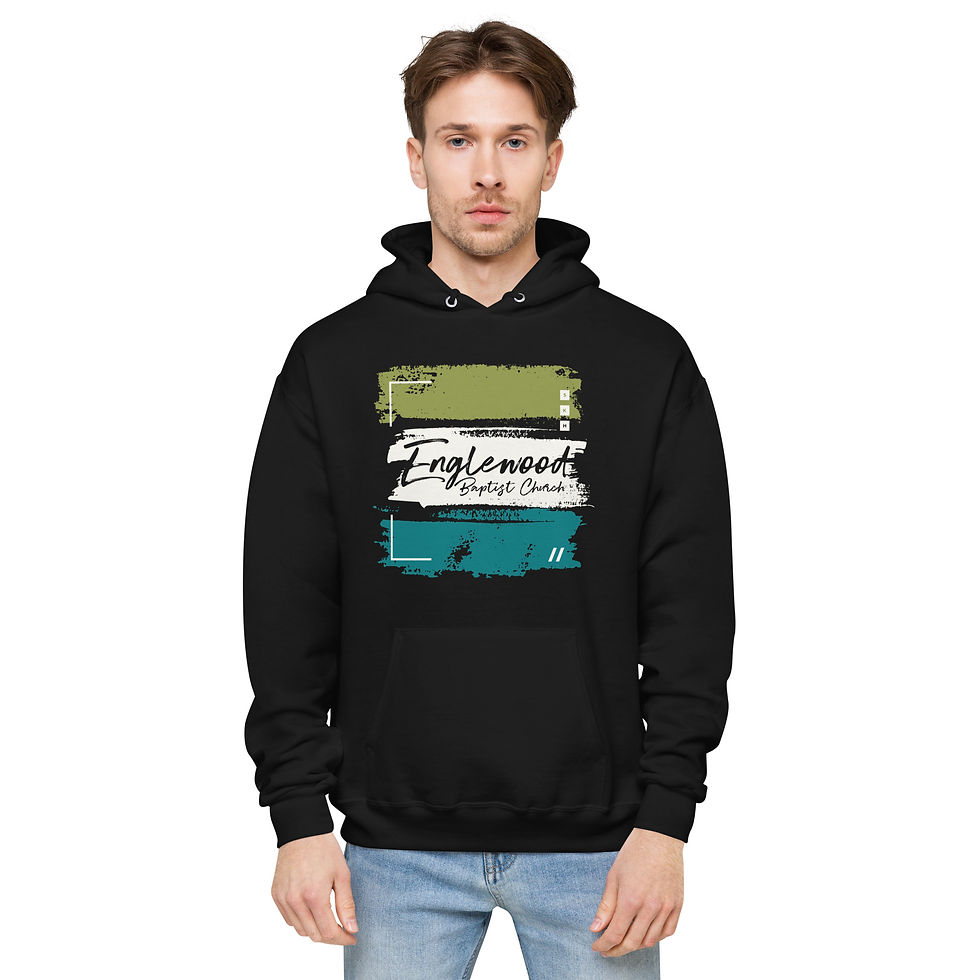 Thumbnail: EBC Stripes Unisex Pullover Hoodie