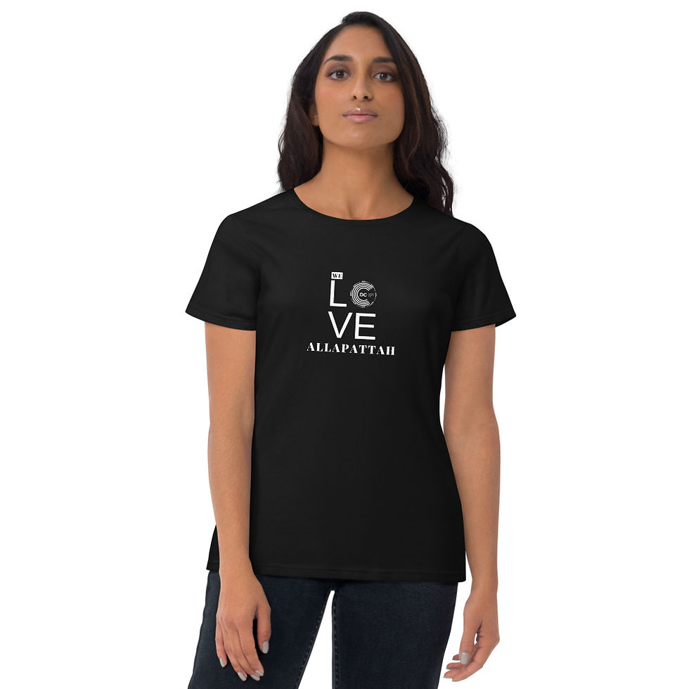 Thumbnail: 880 Ladies Ringspun Fashion Fit T-Shirt - we love
