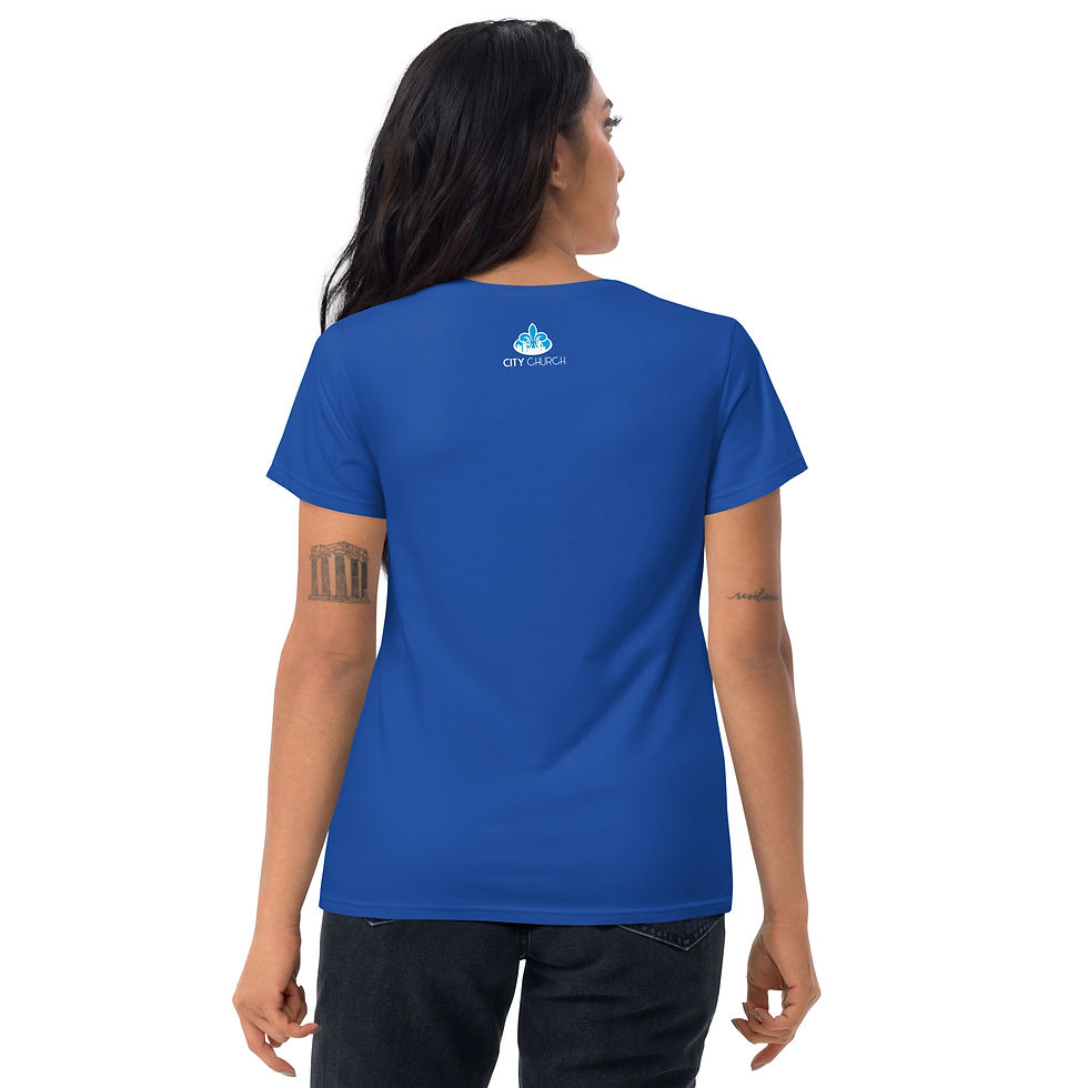 Thumbnail: City Church VICTORY Ladies Ringspun Fashion Fit T-Shirt