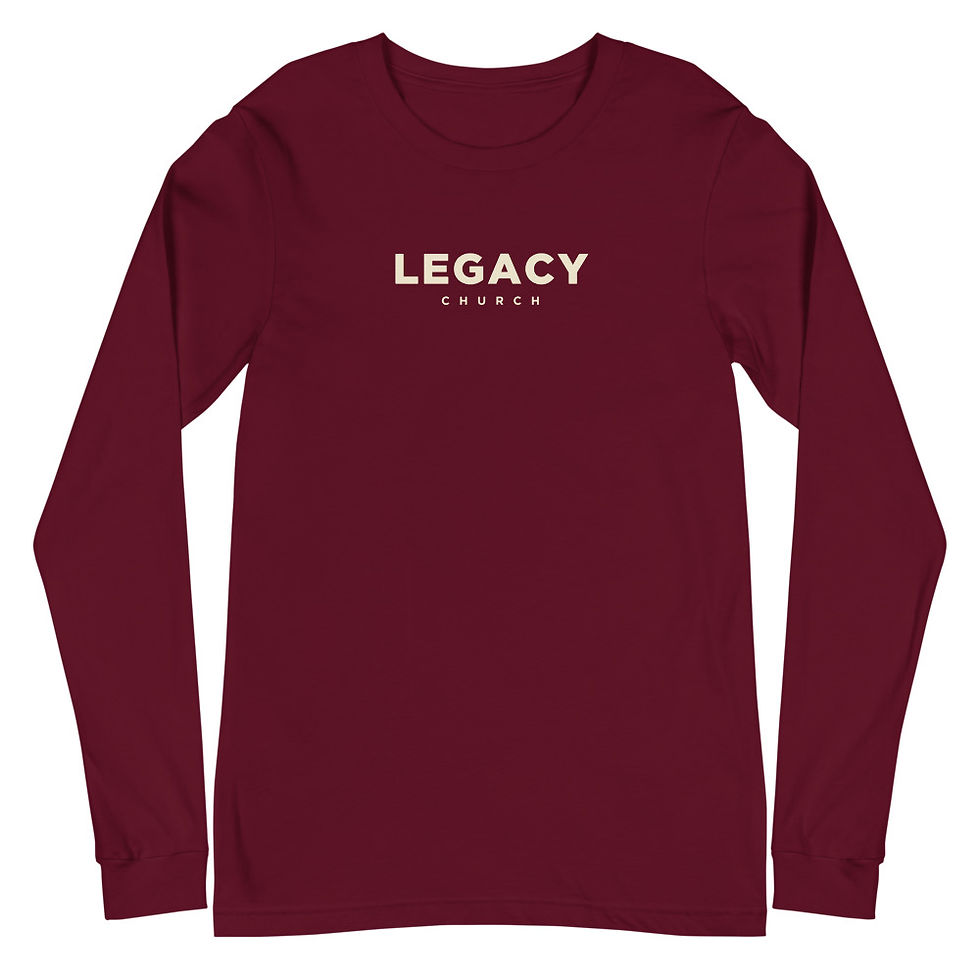 Thumbnail: Cream Unisex Long Sleeve Shirt