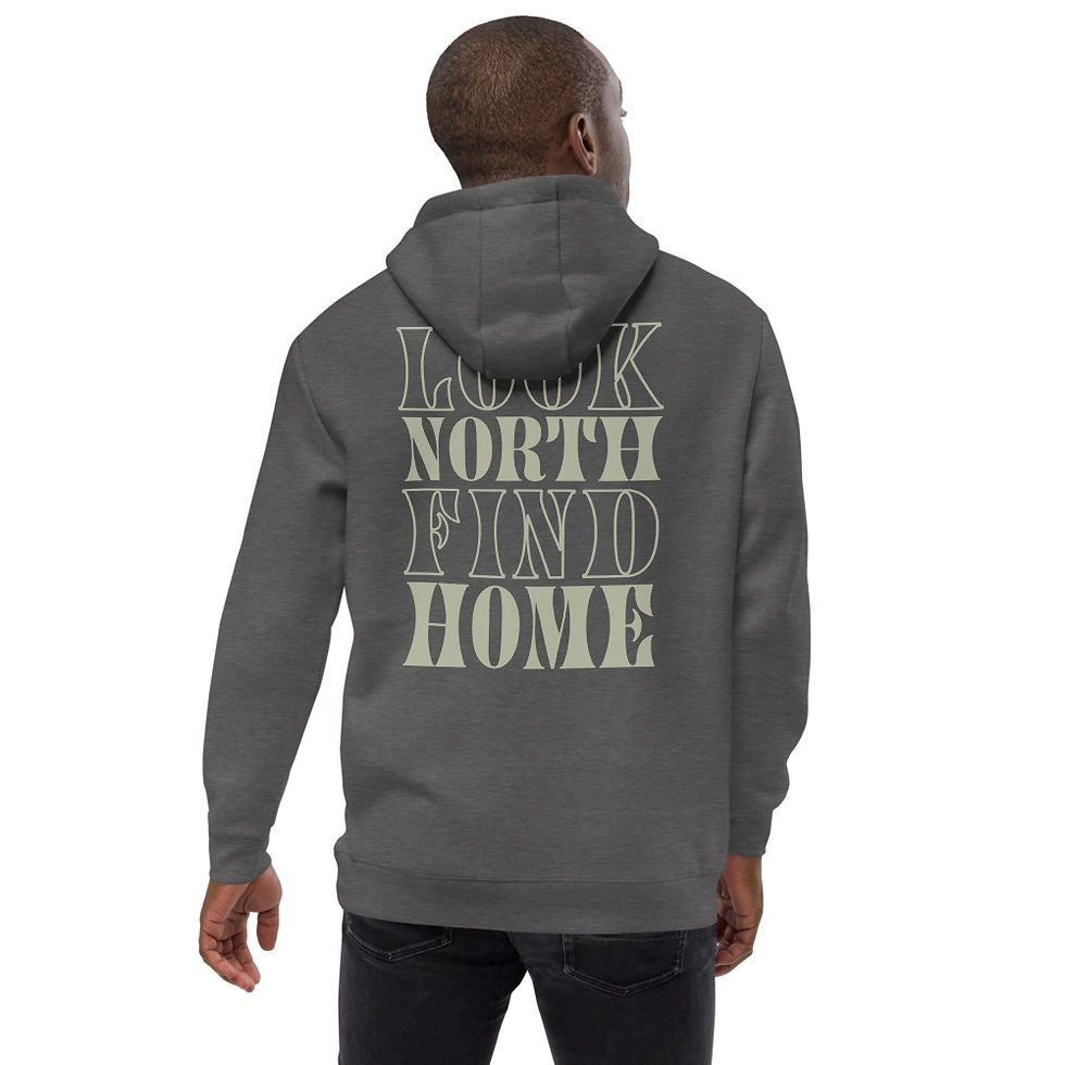 Thumbnail: Look North - Unisex Fashion Hoodie