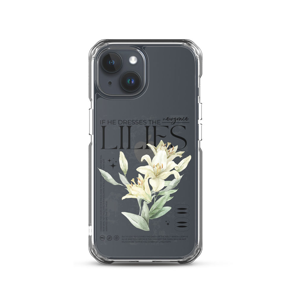 Thumbnail: If He Dresses The Lilies iPhone Case