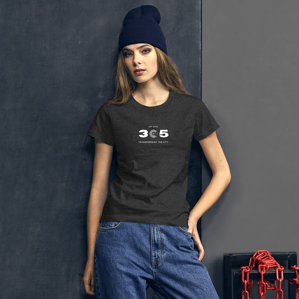 Thumbnail: 880 Ladies Ringspun Fashion Fit T-Shirt