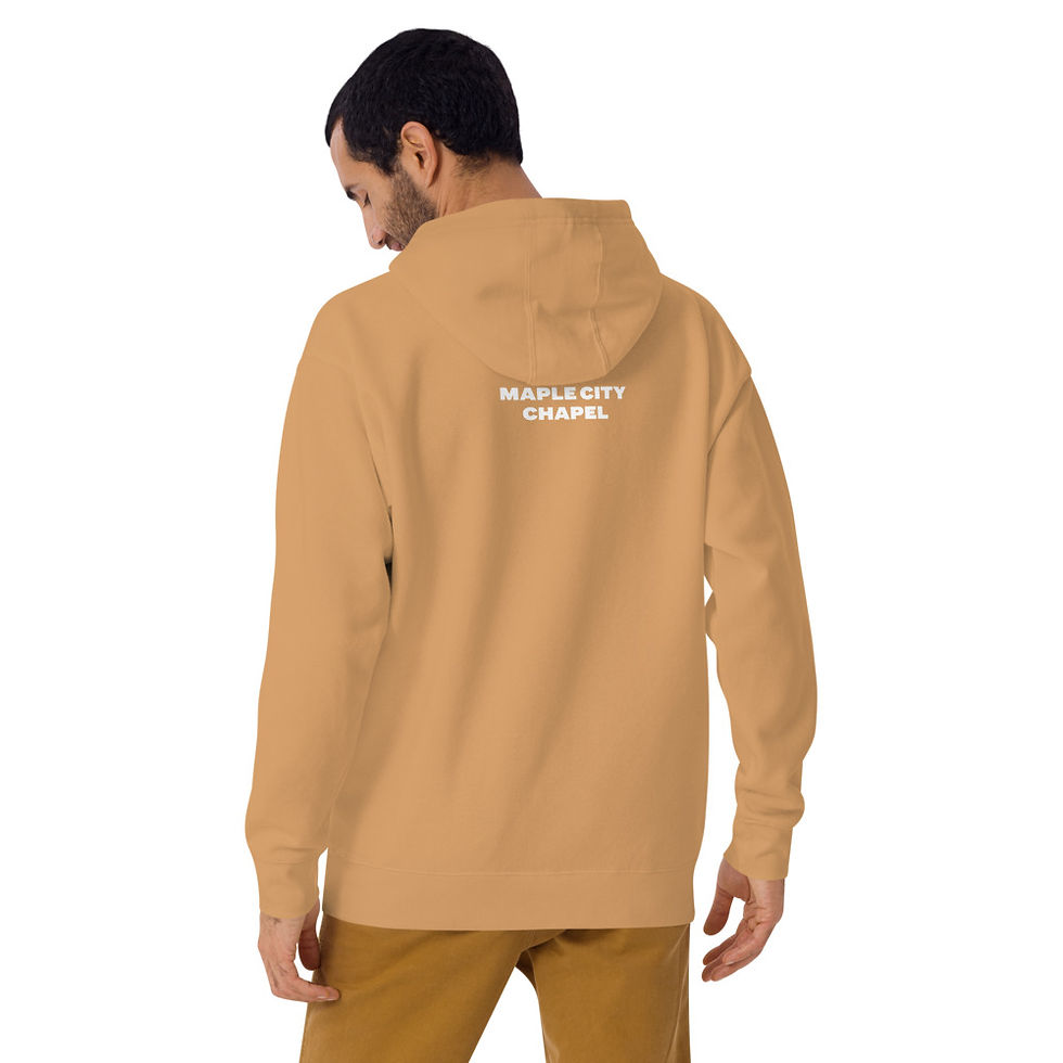 Thumbnail: Belong, Believe, Become Unisex Hoodie