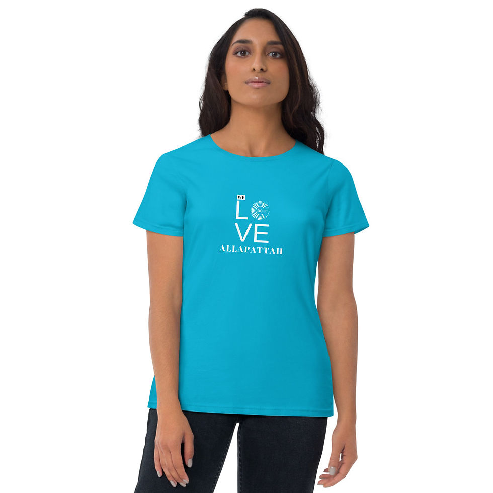 Thumbnail: 880 Ladies Ringspun Fashion Fit T-Shirt - we love