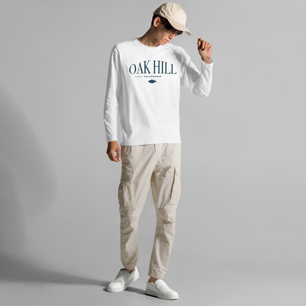 Thumbnail: Unisex Oak Hill Long Sleeve Tee