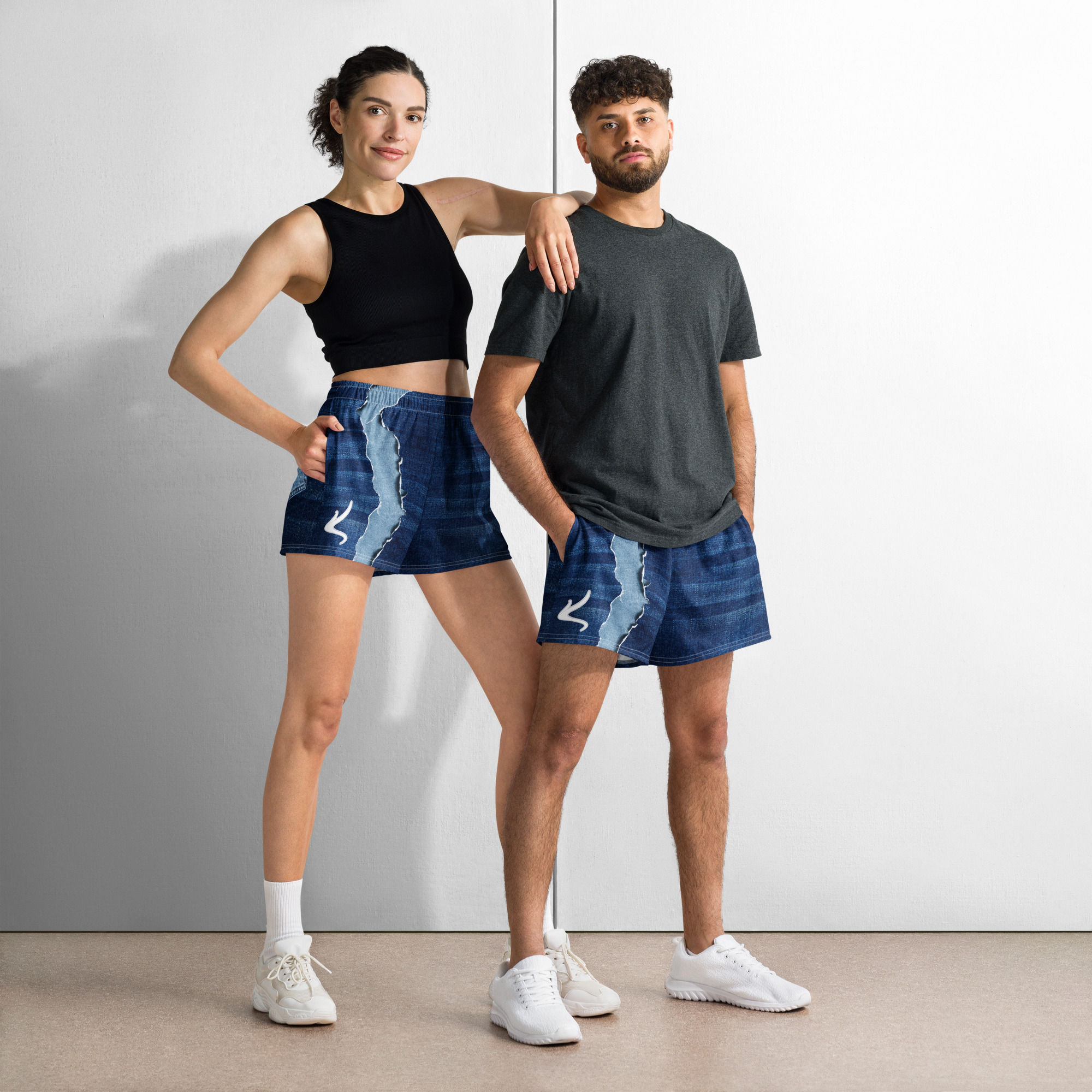  Short athletic "Denim Illusion"
