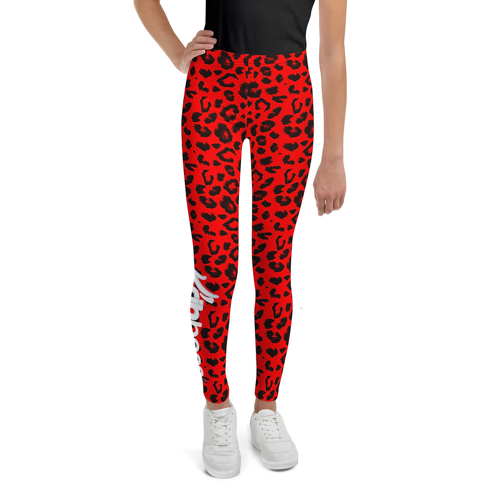 Miniature : Leggings seconde peau Ados "Rèd Love"