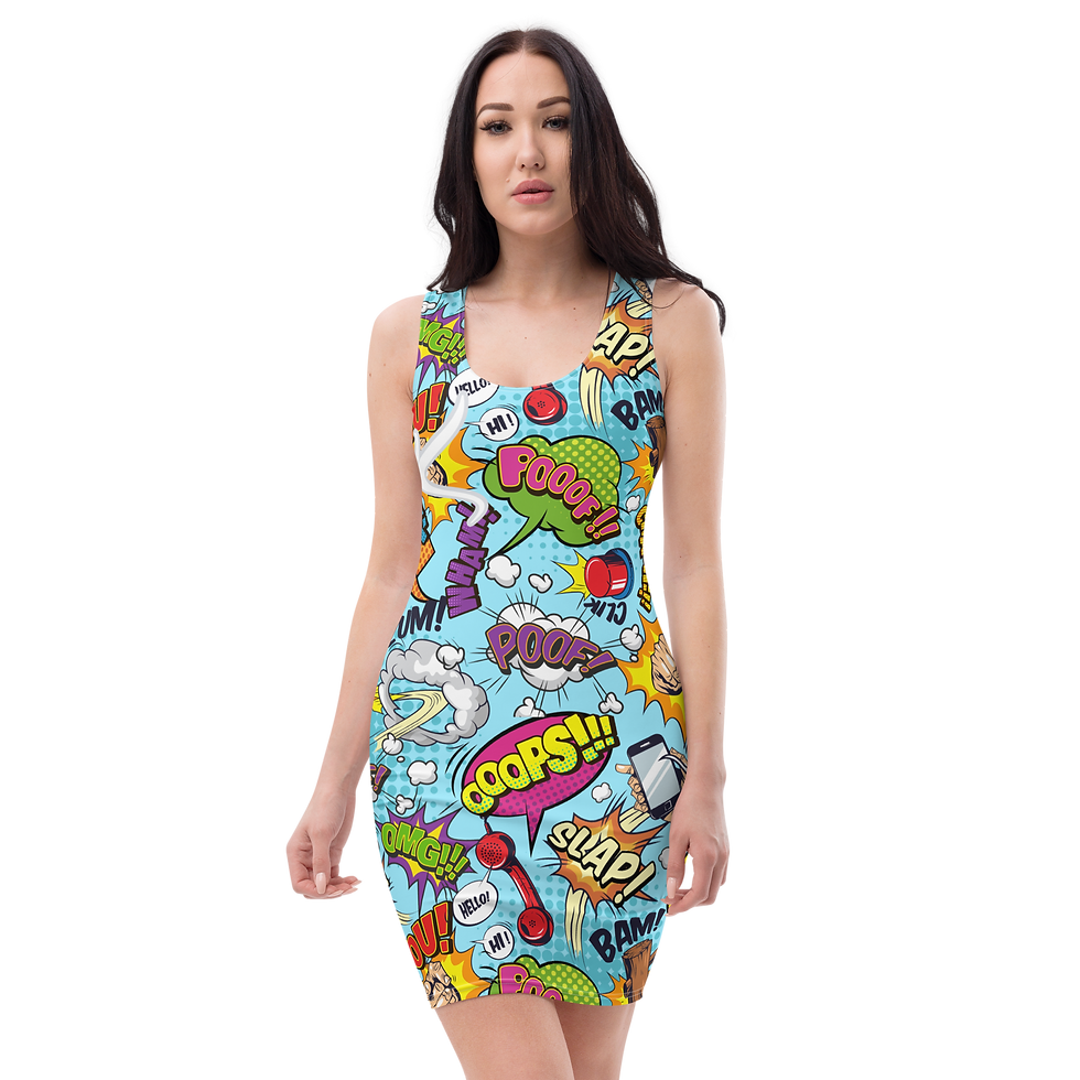 Thumbnail: Robe "Seconde peau"  Comics and Fun