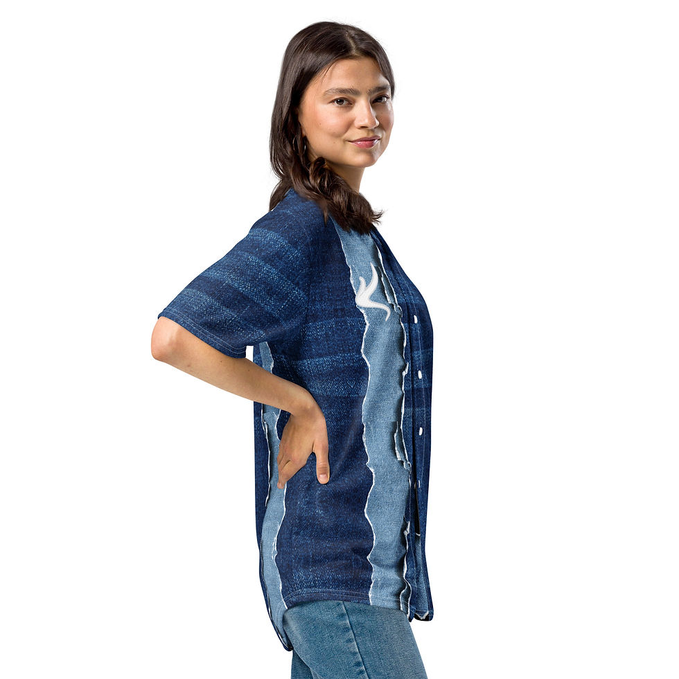 Miniatura: Jersey (baseball) "Denim illusion"