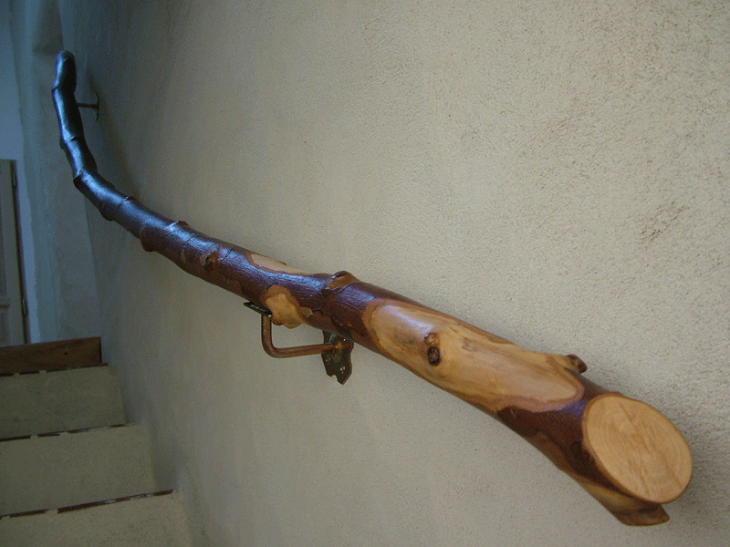 Handcrafted handrail