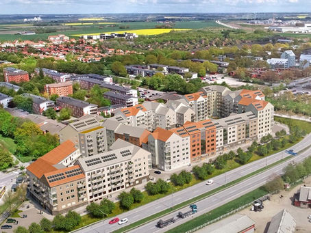 Laddboxar för elbil inom Kv. Fastighetsboken i Lund