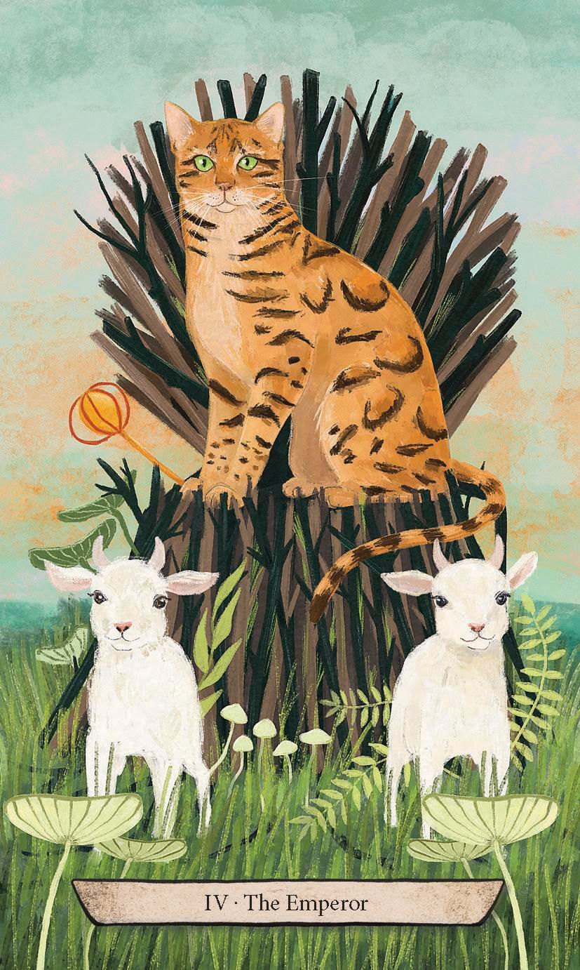 Thumbnail: Enchanted Forest Felines Tarot